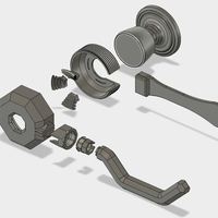 Spin Sling 360 Knob to Lever Kit - Thumbnail 4