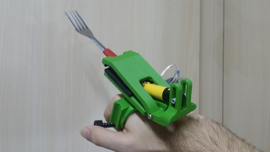 Multipurpose Pneumatic Grip Assistance (MPGA) 3D Print 99665