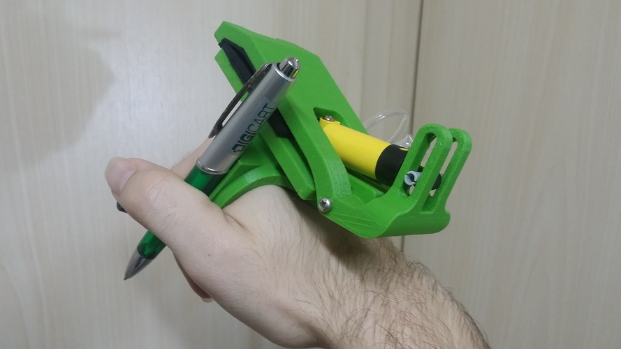 Multipurpose Pneumatic Grip Assistance (MPGA) 3D Print 99667