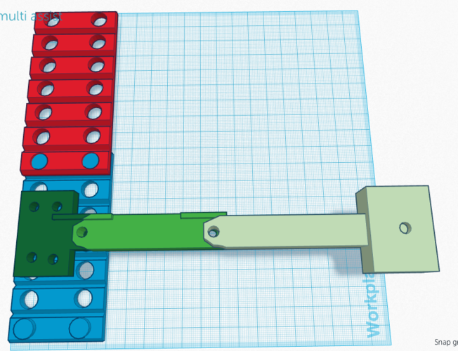 Multi assist wrist mount 3D Print 99668