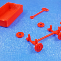 Red Wagon +/- SD card holder - Thumbnail 7