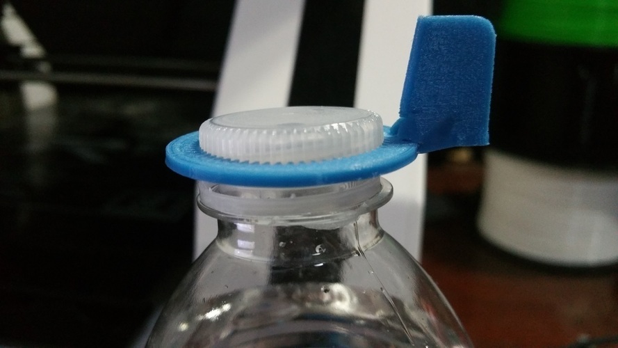 Water bottle opener