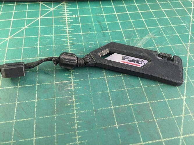 Slimline Utility blade holder 3D Print 99795