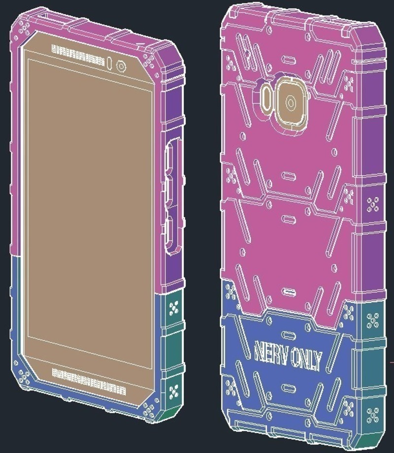 NERV SH-06D CASE FOR HTC ONE M9