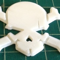 Skull and Cross Bones based on Nike Hypervenom logo - Thumbnail 2