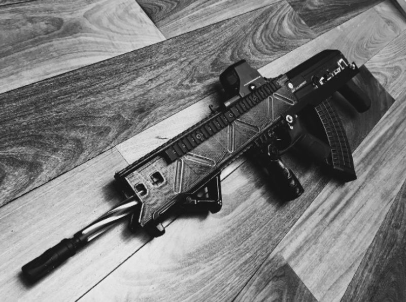 AK long tactical hand guard 