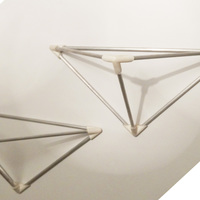 Small Piramid Shelf (Conectors) 3D Printing 99835