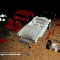 57 chevy corvette - Thumbnail 6