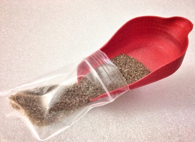 Simple spice/salt/tea/powder scoop 3D Print 99906