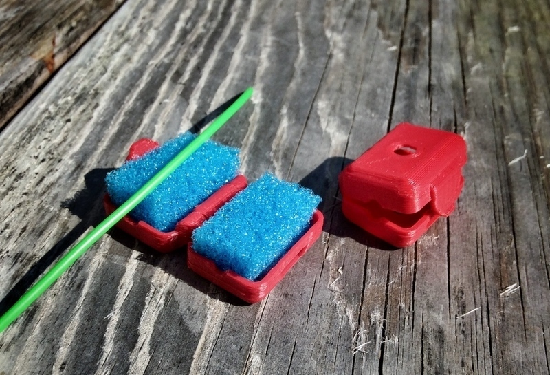 Snap-on Filament Filter/Oiler
