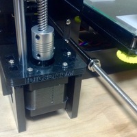 Small i3 z motor and y motor mount replaces acrylic 3D Printing 99939