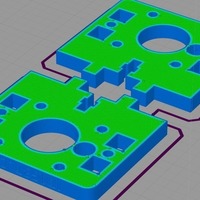 i3 z motor and y motor mount replaces acrylic - Thumbnail 2