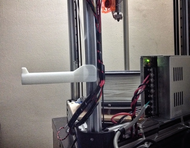 Angled Spool Holder for 2020 rail 3D Print 99967