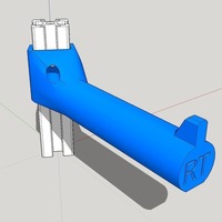 Angled Spool Holder for 2020 rail - Thumbnail 2