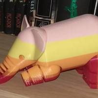 Small Elephant 3D Printing 10684