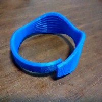 Small Amorphous bracelet 3D Printing 1069