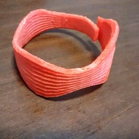 Small Amorphous bracelet 3D Printing 1071