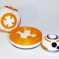 Small BB8 Star Wars 3dFactory Brasil 3D Printing 11095