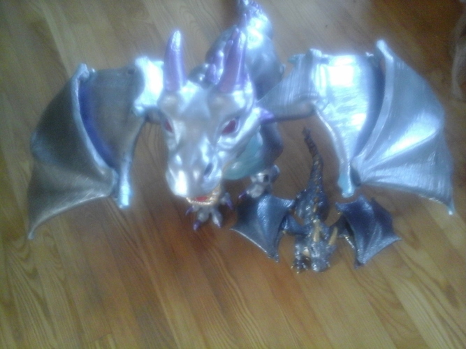 "Braq"  jointed dragon 3D Print 11290