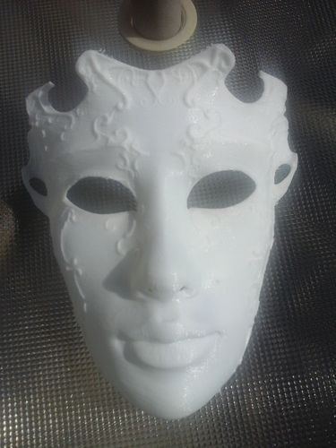 Venetian mask 3D Print 11299