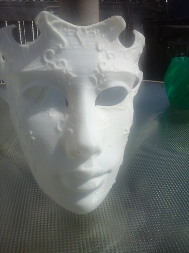 Venetian mask 3D Print 11300