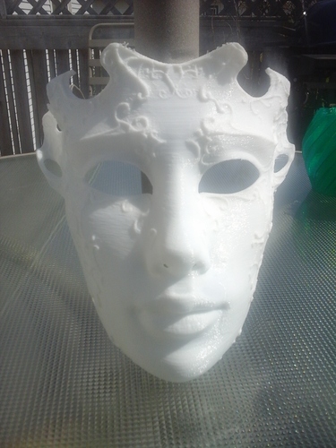 Venetian mask 3D Print 11302