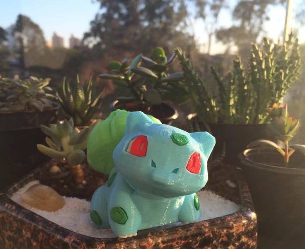 BulbaSaur Pokemon Go 3dFactory Brasil 3D Print 11307