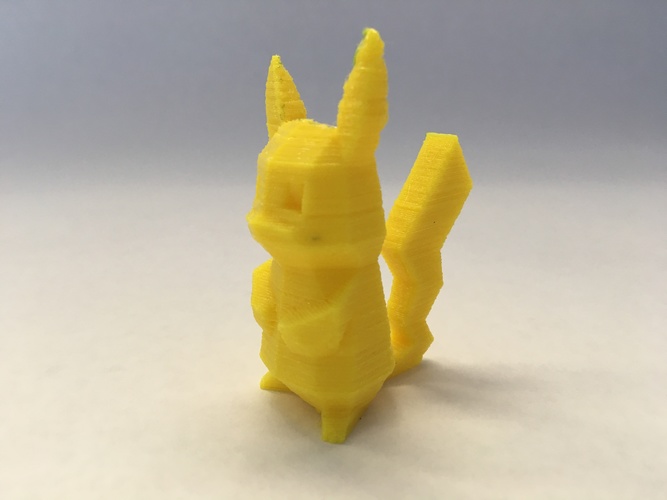 Low Poly Pokemon  3D Print 11324