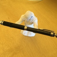 Small Free Samurai Holder for tablet pens 3D Printing 11465