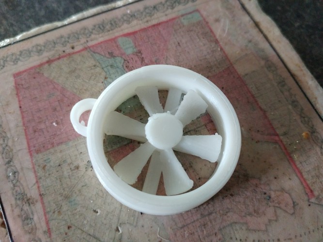 Keychain Propeller 3D Print 11602