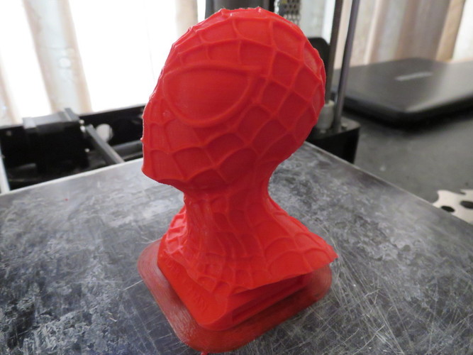Spiderman Bust 3D Print 11607