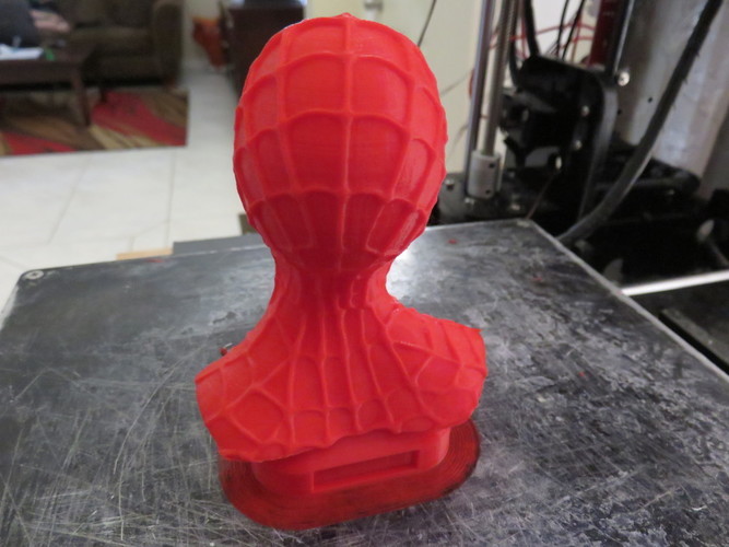 Spiderman Bust 3D Print 11608