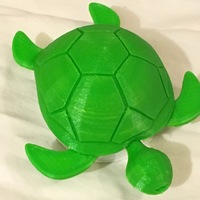 Small Turtle with moving legs 3D Printing 11707