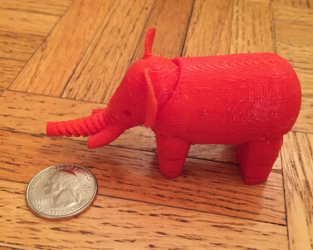 Elephant 3D Print 12165