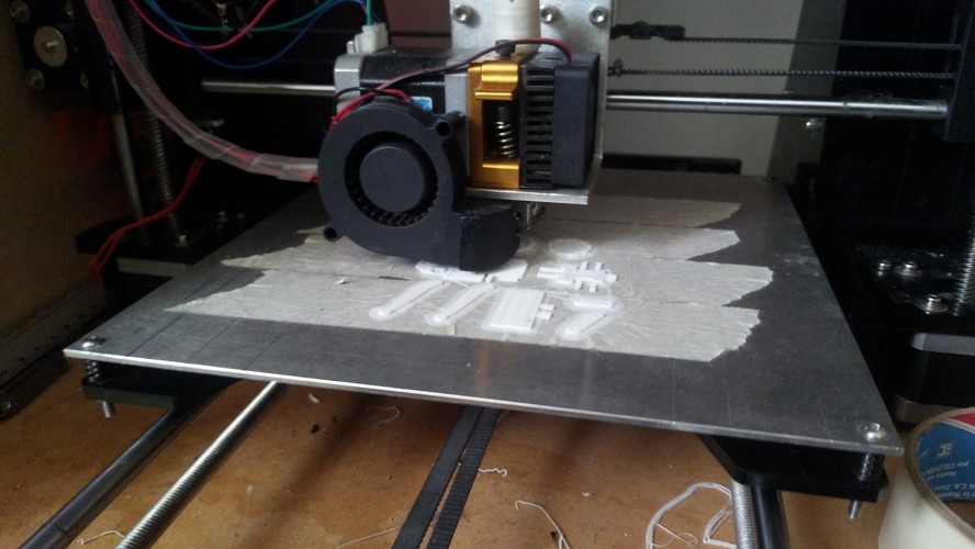 Easy to print Front Loader Model Kit 3D Print 12228