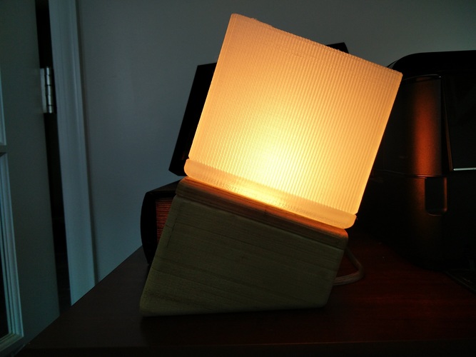 Lampe - Fully 3D Printed Designer Lamp 3D Print 12493