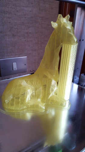 Low Poly Giraffe 3D Print 12545