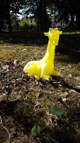 Low Poly Giraffe 3D Print 12548