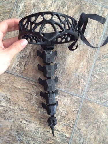 Spine Necklace 3D Print 12566
