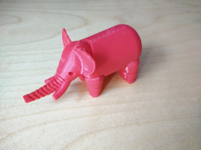 Elephant 3D Print 1286