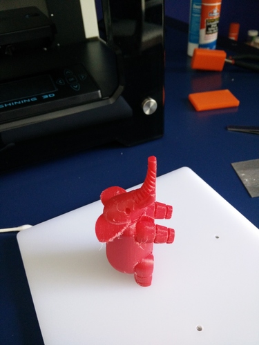 Elephant 3D Print 1287