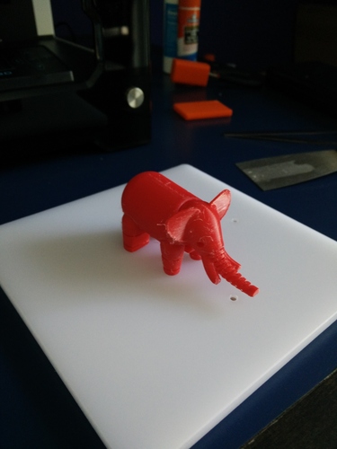 Elephant 3D Print 1288