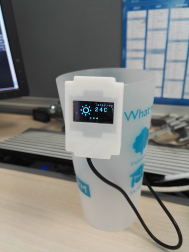 10$ wifi temperature/humidity/luminosity sensors 3D Print 13279