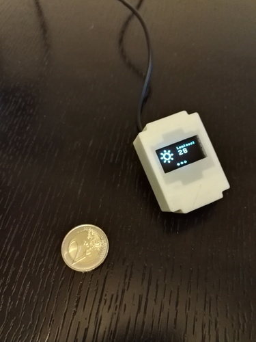 10$ wifi temperature/humidity/luminosity sensors 3D Print 13347