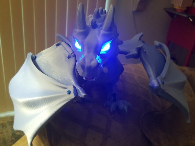 "Braq"  jointed dragon 3D Print 13431