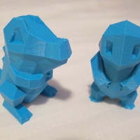 Small Low Poly Pokemon  3D Printing 1356