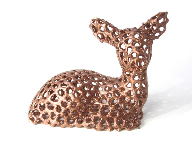 Voronoi Fawn 3D Print 13579