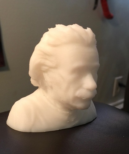 Einstein Bust (14K) 3D Print 13656