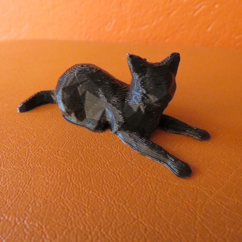 Low Poly Cat 3D Print 14030