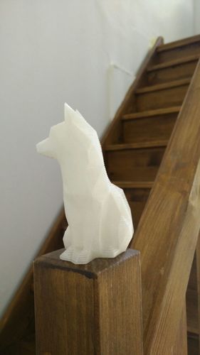 Low Poly Fox 3D Print 14270